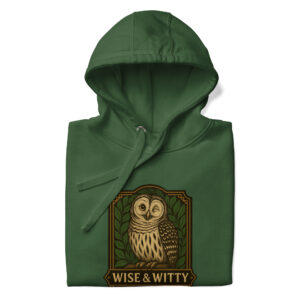 Women's Premium Pullover Hoodie Owl