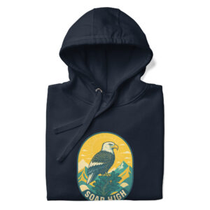 Women's Premium Pullover Hoodie Eagle