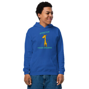 Youth heavy blend hoodie Giraffe