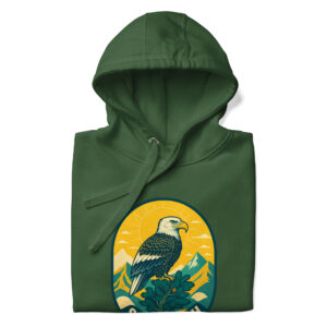 Men’s Premium Pullover Hoodie Eagle Soar High
