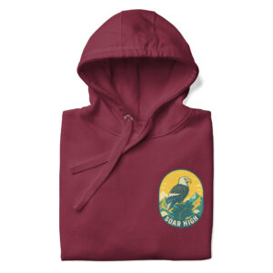 Men’s Premium Pullover Hoodie Eagle