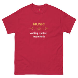 Unisex Classic Tee for College Student in Music