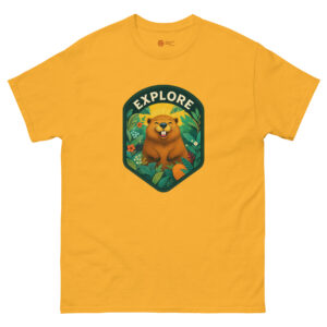 Men’s Short-Sleeve T-Shirt Beaver